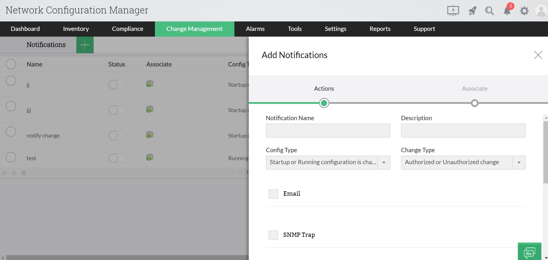 Monitor Network Configuration Changes - ManageEngine Network Configuration Manager