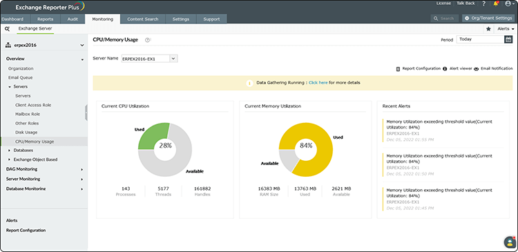 Monitoring solution