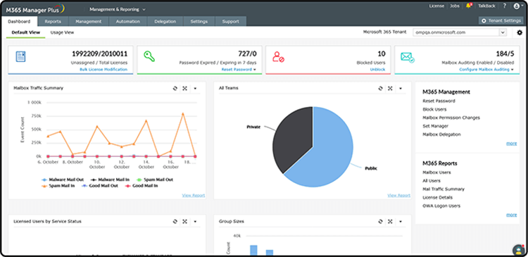 Microsoft 365 Reporting