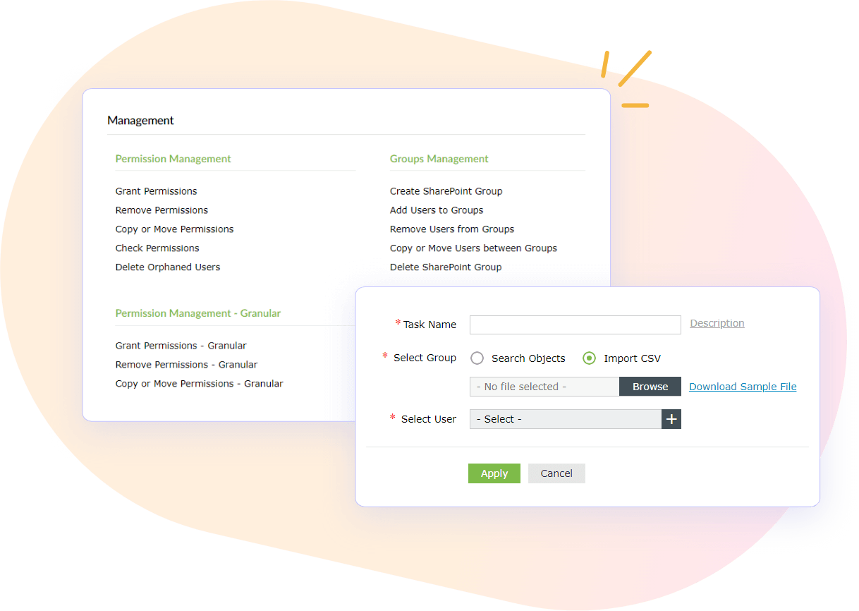 SharePoint management