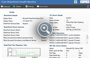 SharePoint Performance Monitor - ManageEngine Free Tools