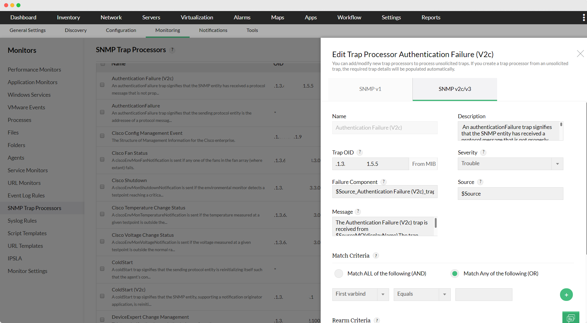 Device Availability Monitoring